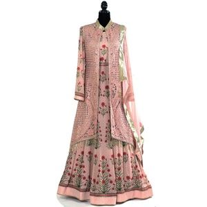 TRINKETS BLOCK PRINT ANARKALI - INDIAN / PAKISTANI